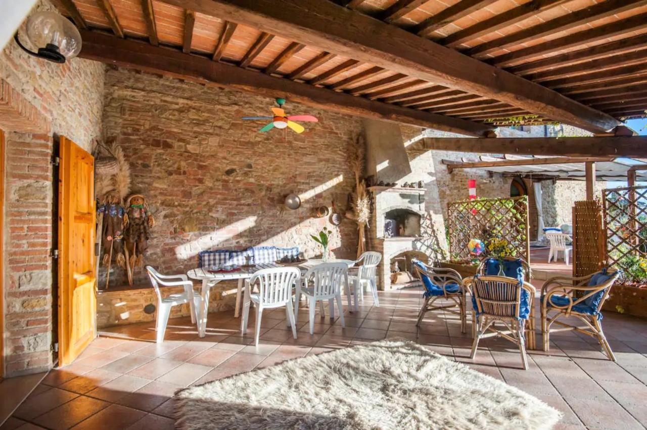 La Ripa - Appartamento Padronale San Gimignano Zewnętrze zdjęcie