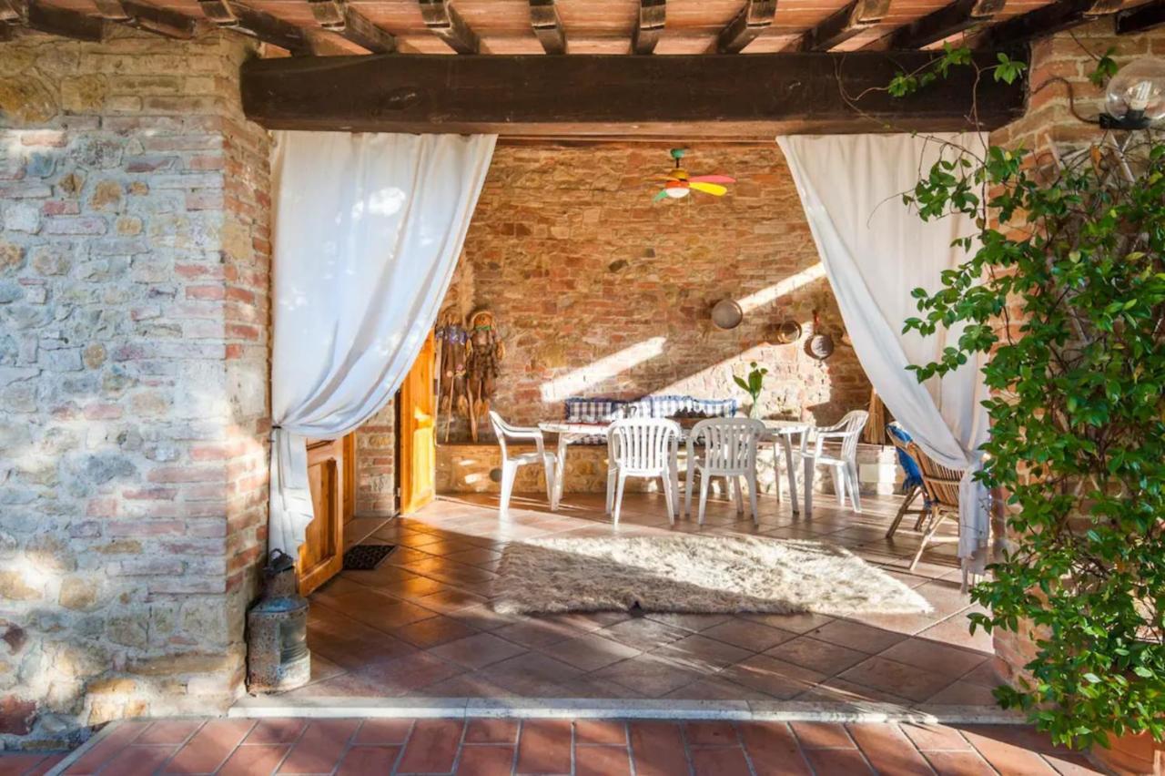 La Ripa - Appartamento Padronale San Gimignano Zewnętrze zdjęcie